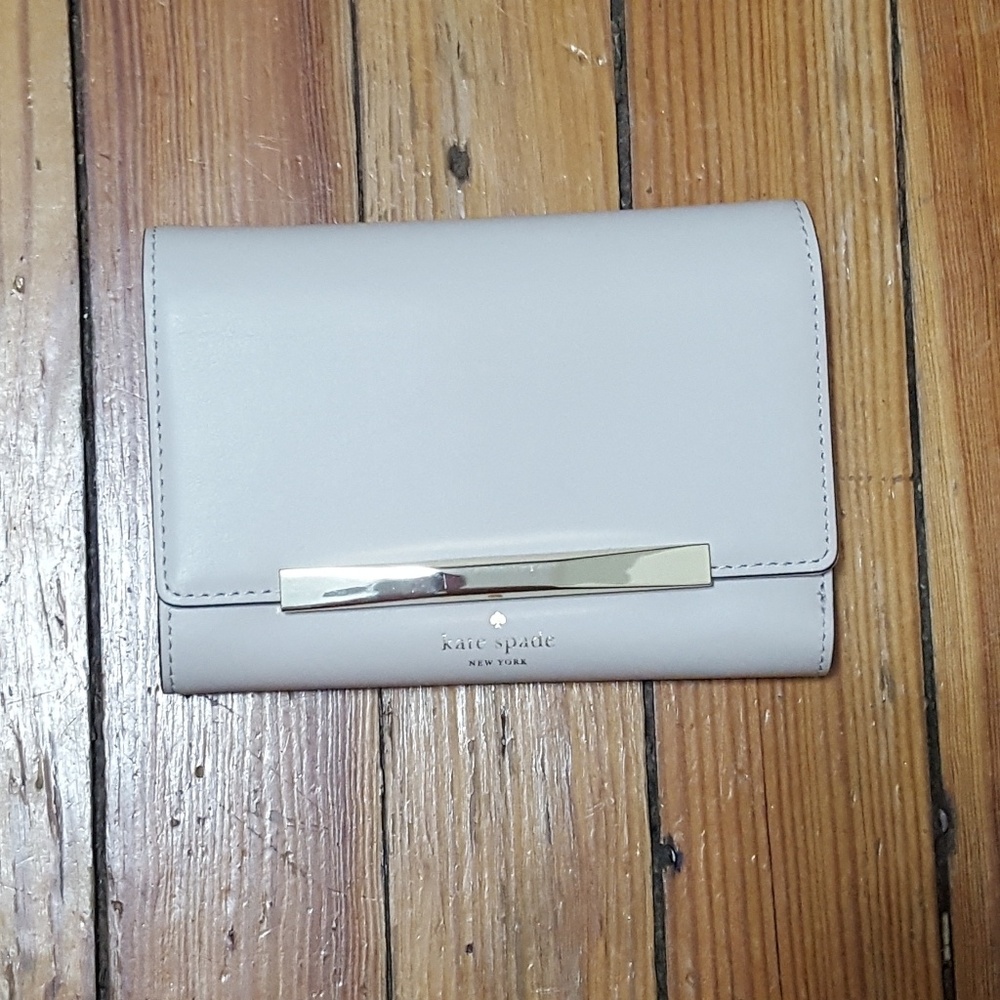 Nude Kate Spade wallet